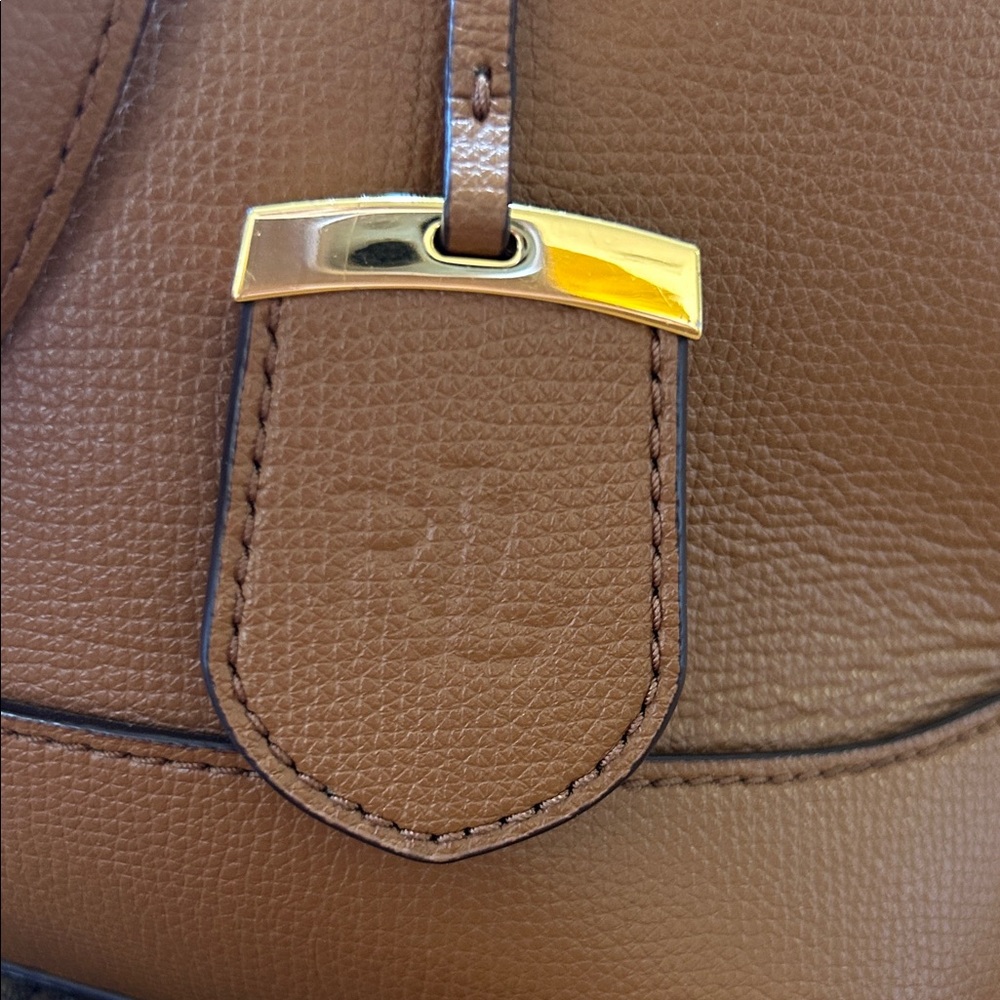 Ralph Lauren Tan Leather Shoulder Bag - Picture 3 of 14